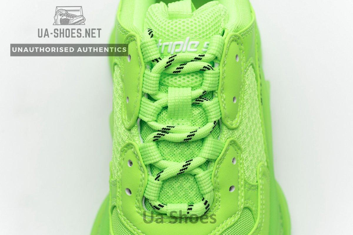 544351 W09O1 3802 Balenciaga Triple S Fluorescent Green - Image 8