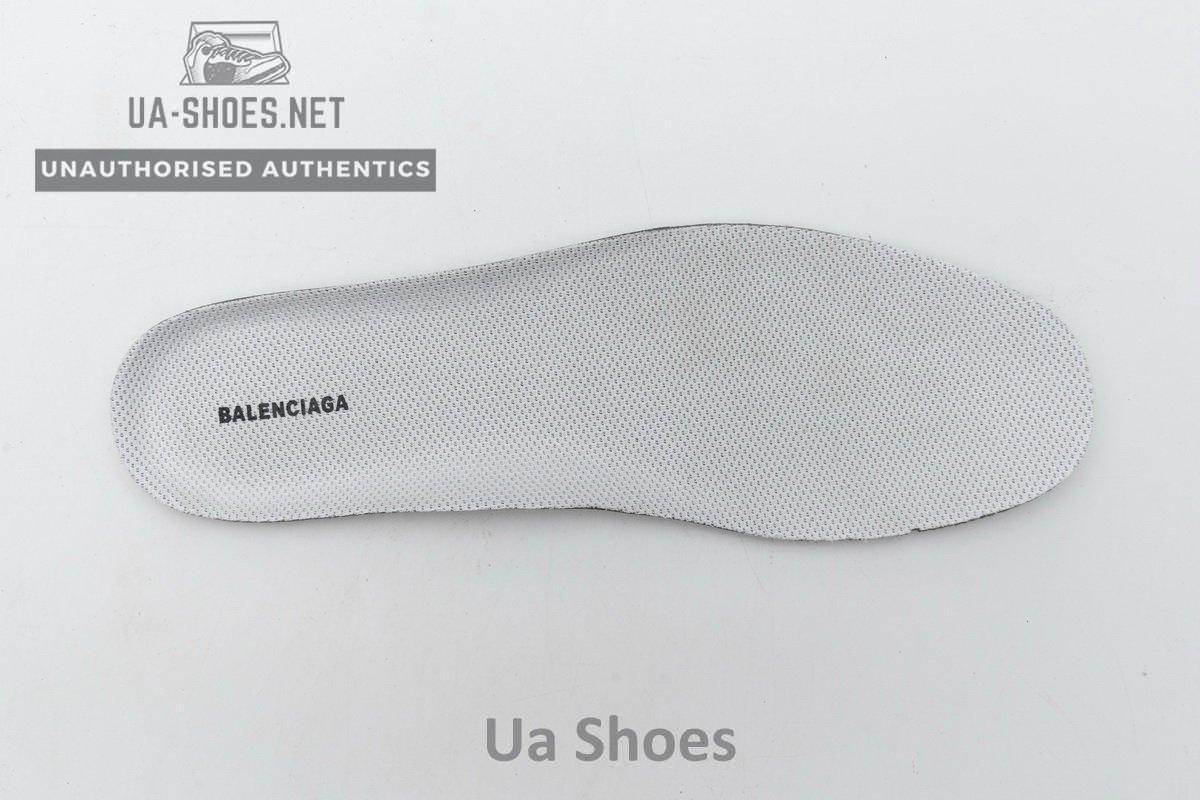 544351 W09E1 1331 Balenciaga Triple S White Green - Image 11