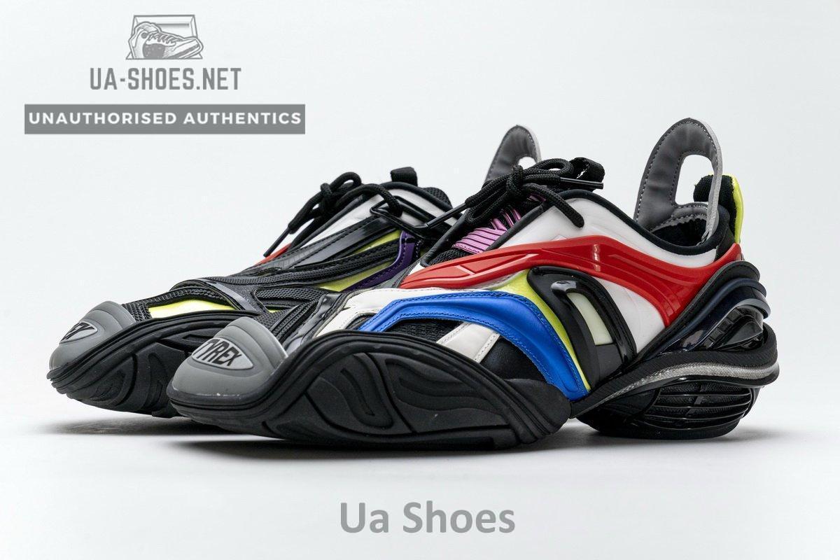 Balenciaga Tyrex 5.0 Sneaker Black Blue Red - Image 6