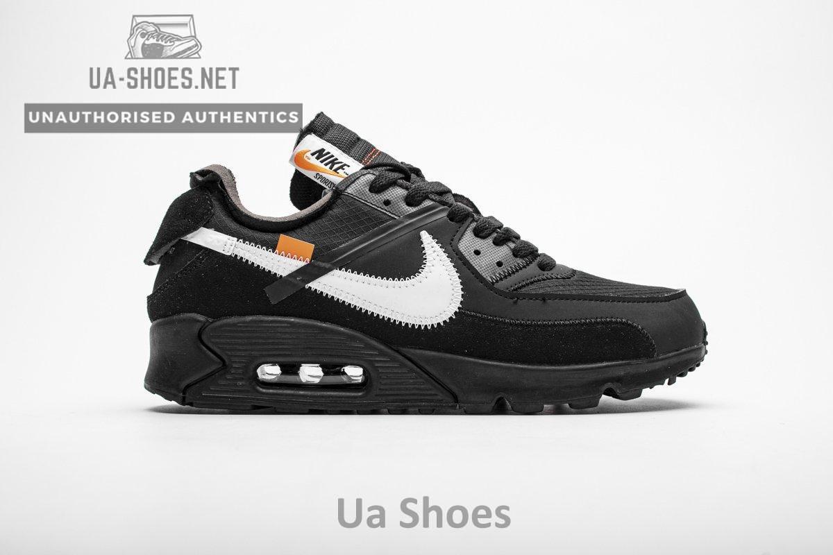 AA7293-001 Off-White x Nike Air Max 90 “All Black” - Image 3