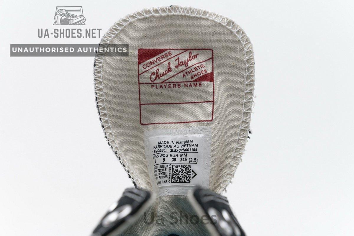 162058C Converse Chuck 70 OX Black Egret - Image 11