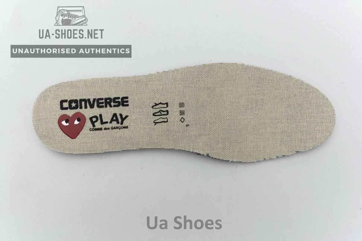 150207C CDG Play x Converse Chuck Taylor All Star 70 OX - Image 11
