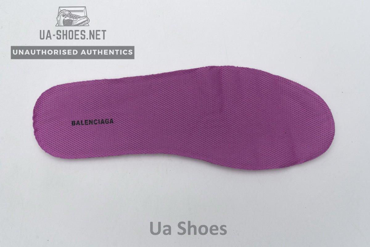 568615 W2GN3 9199 Blenciaga Track 2 Sneaker White Green Pink - Image 11