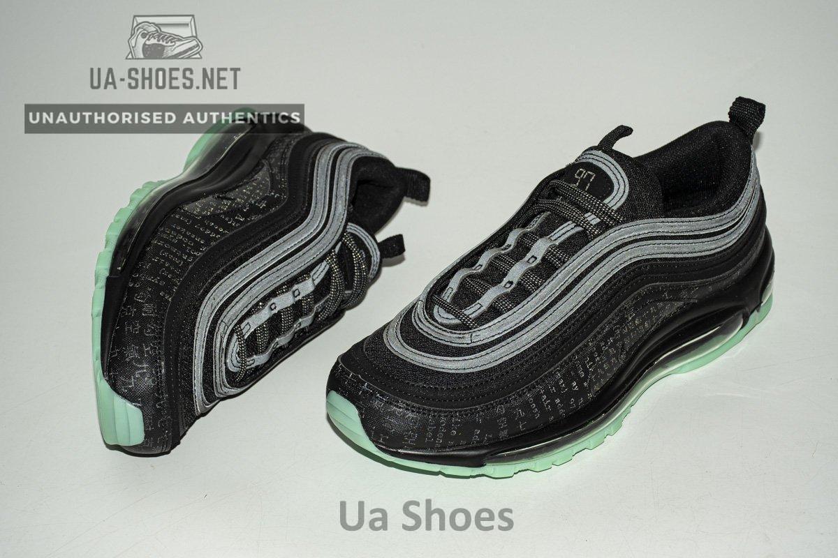 921826-017 Nike Air Max 97 Black Green Glow - Image 7