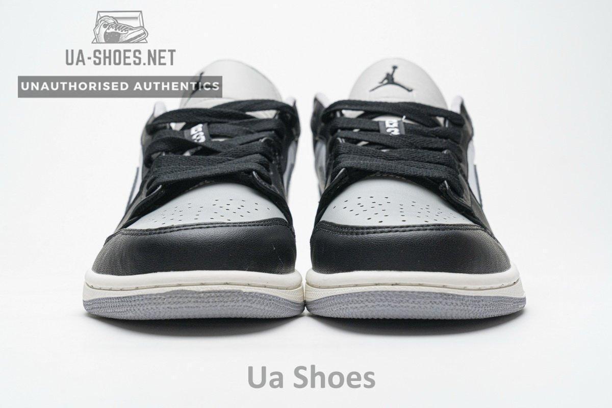 553558-039 Air Jordan 1 Low Light Smoke Grey - Image 5