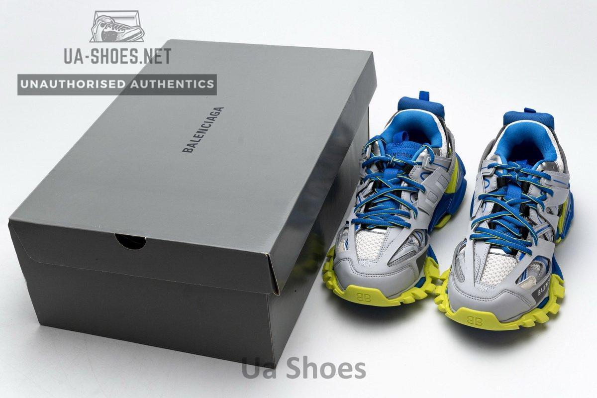 542023 W1GB9 6509 Balenciaga Tess S.Grey Blue Yellow - Image 3