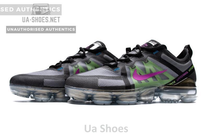 Nike VaporMax 2019 Black Active Fuchsia AT6810-001 - Image 7
