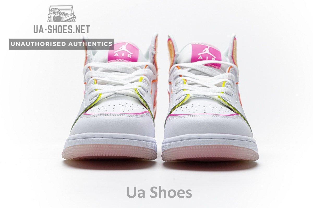 CV4611-100 Air Jordan 1 Mid GS “Edge Glow” - Image 5