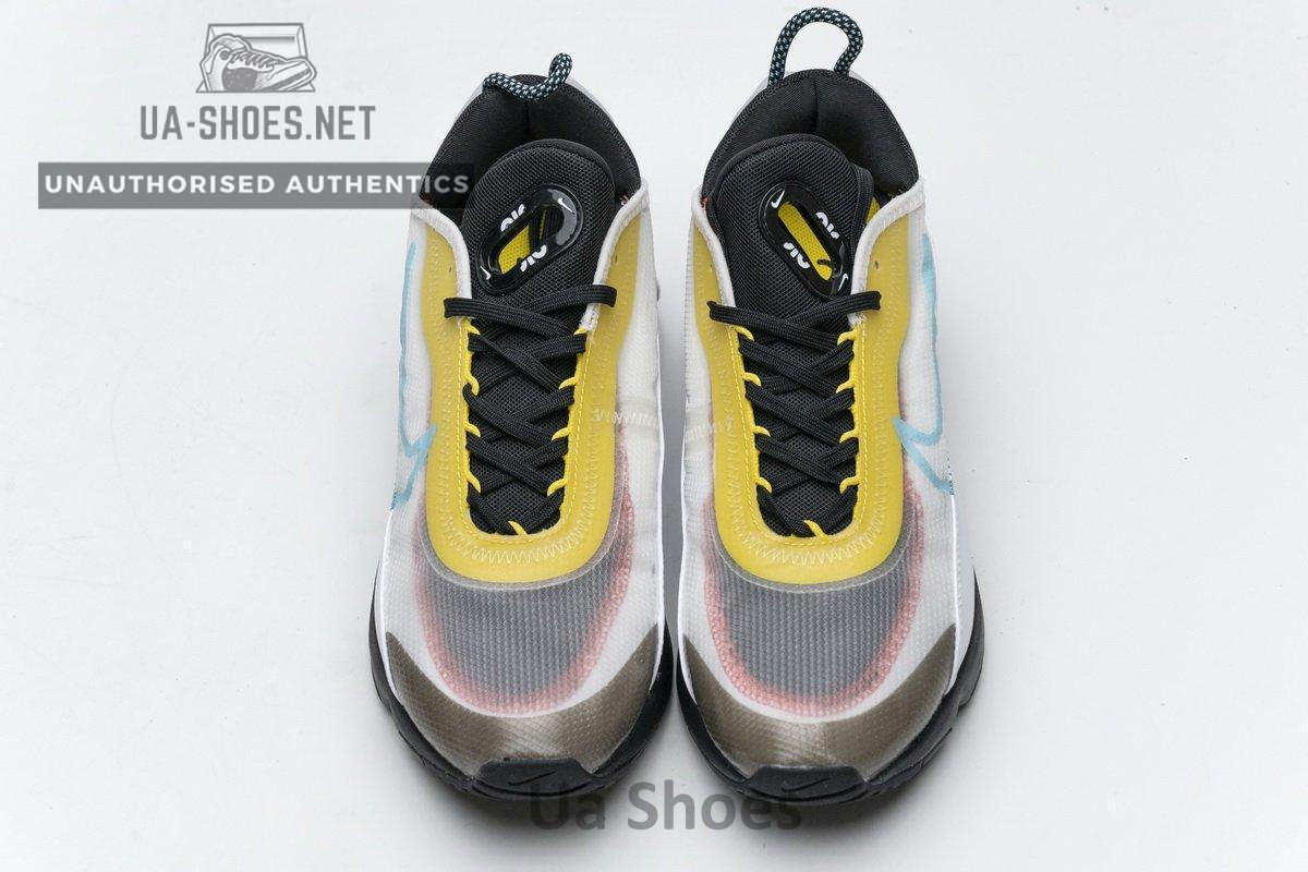 CT1091-100 Nike Air Max 2090 Speed Yellow Aqua - Image 4