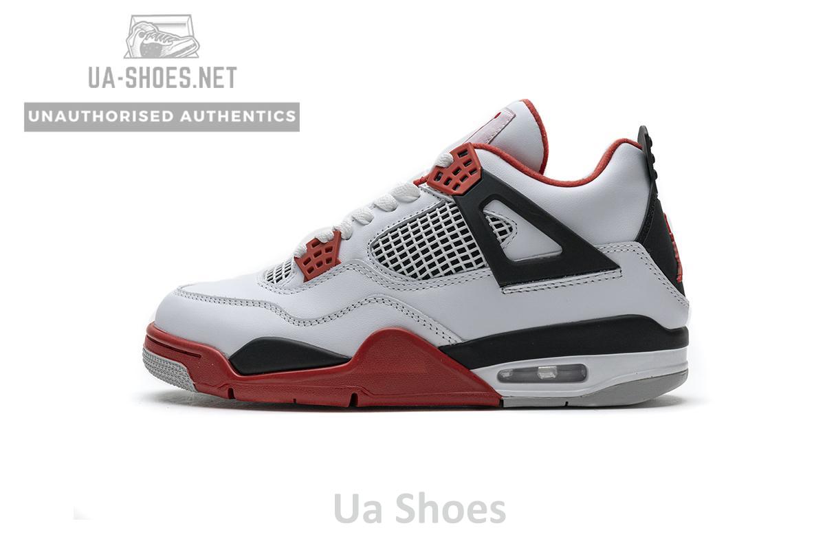 308497-110 Air Jordan 4 Retro Fire Red