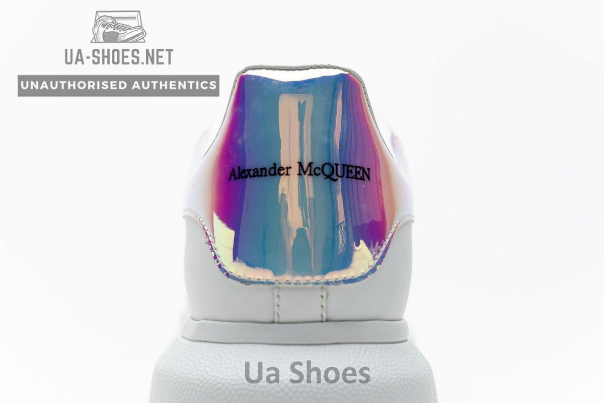 462214 WHGP7 9001 Alexander McQueen Sneaker White Blue Laser - Image 11