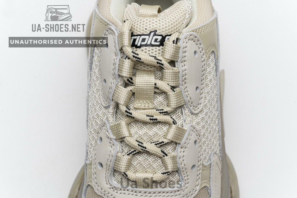 544351 W09O1 2178 Balenciaga Triple S Champagne - Image 8