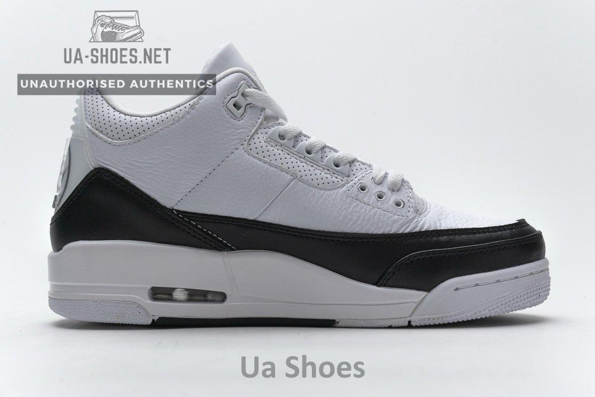 DA3595-100 Fragment Design x Air Jordan 3 Black White - Image 10