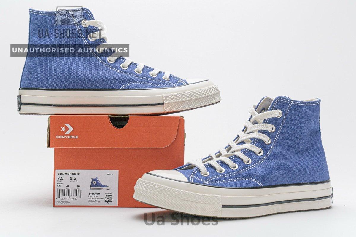 162055C Converse Chuck 70 HI True Navy Black Egret - Image 2