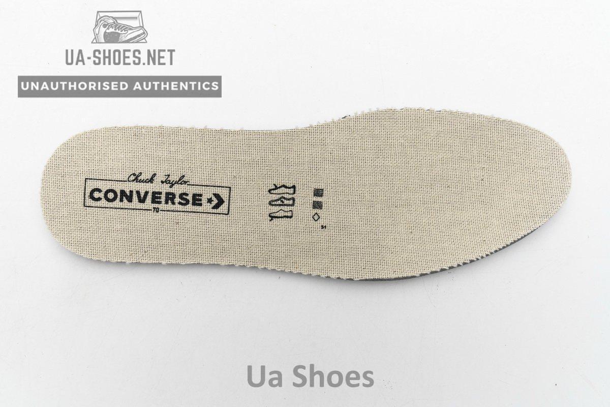 162059C Converse Chuck 70 OX Dark Burgundy Black Egret - Image 11