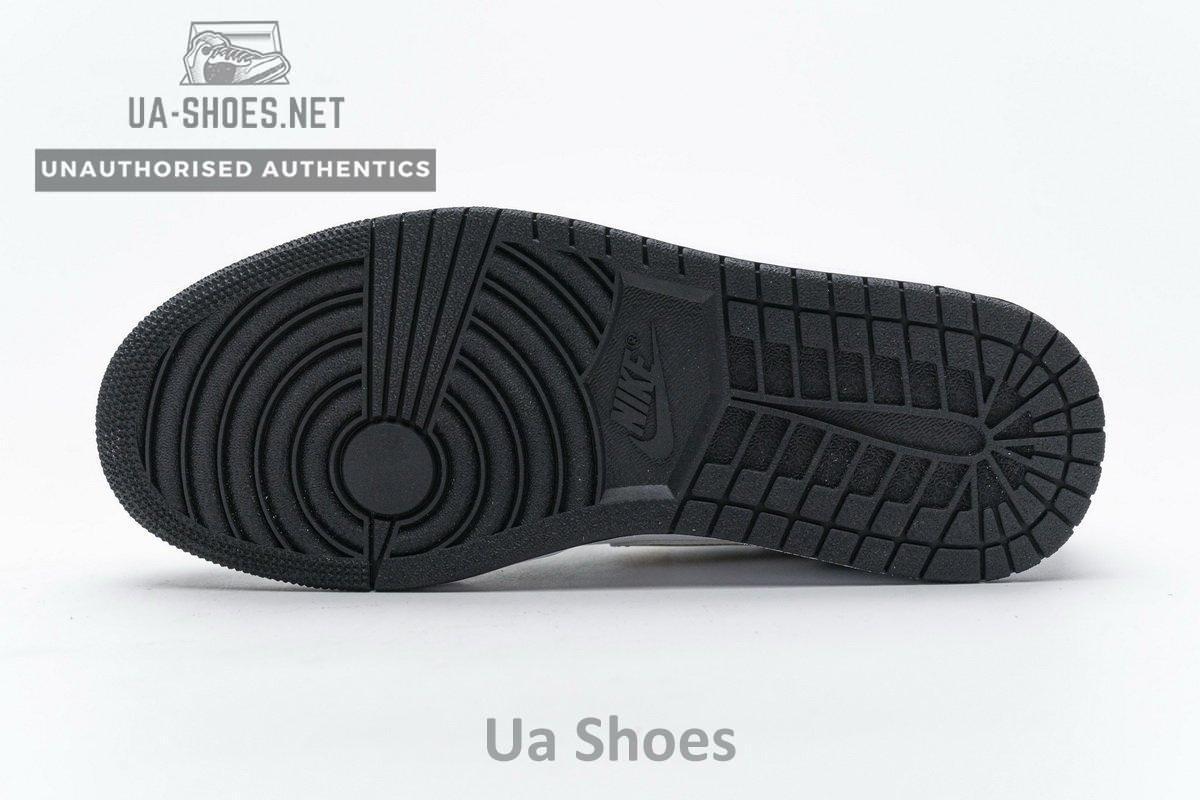 852542-007 Air Jordan 1 Mid Gold Patent Leather - Image 9