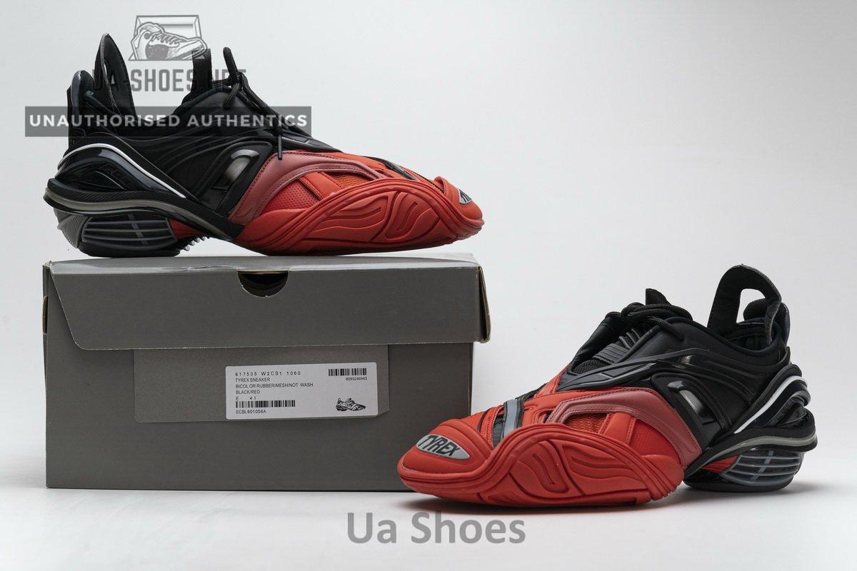 Balenciaga Tyrex 5.0 Sneaker Black Red - Image 8