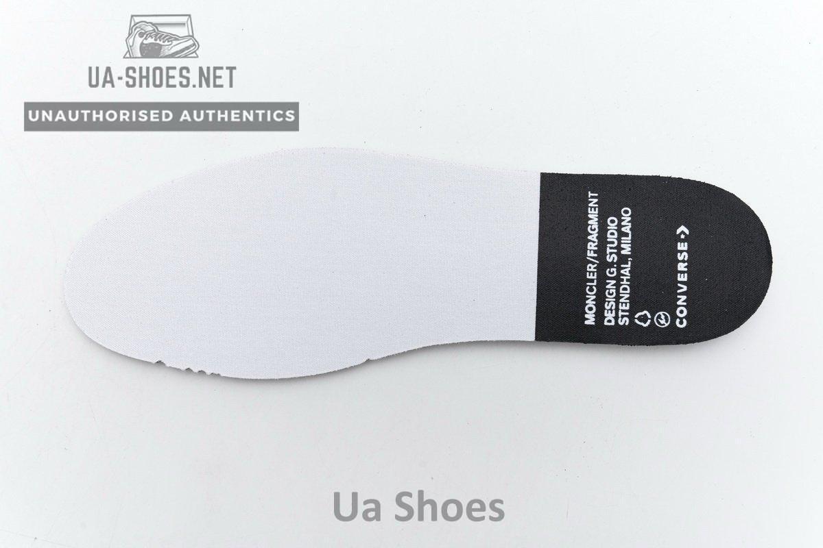161208C Fragment x Moncler Converse CTAS LIFT OX White - Image 11