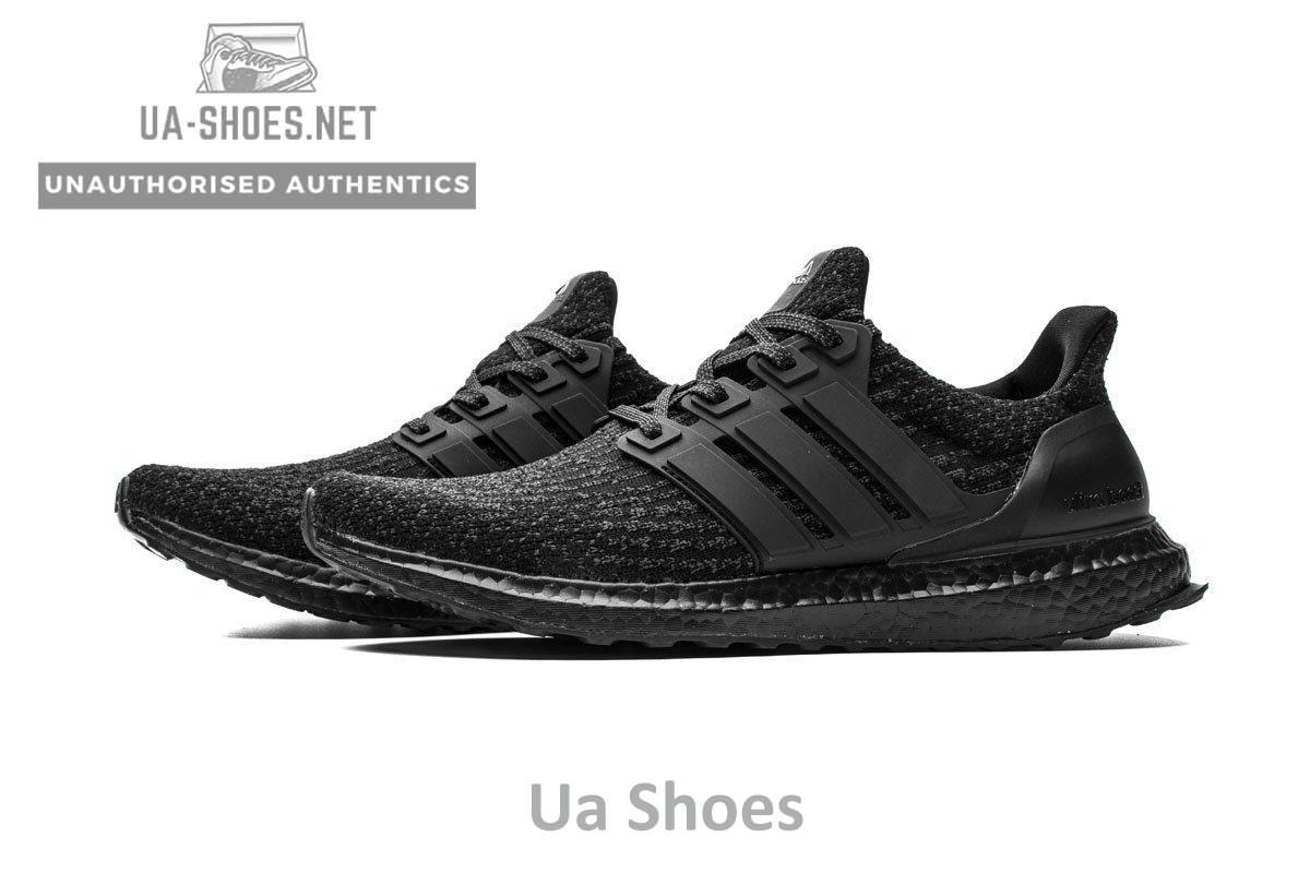 Adidas Ultra Boost 3.0 “Triple Black” Real Boost BA8920 - Image 3