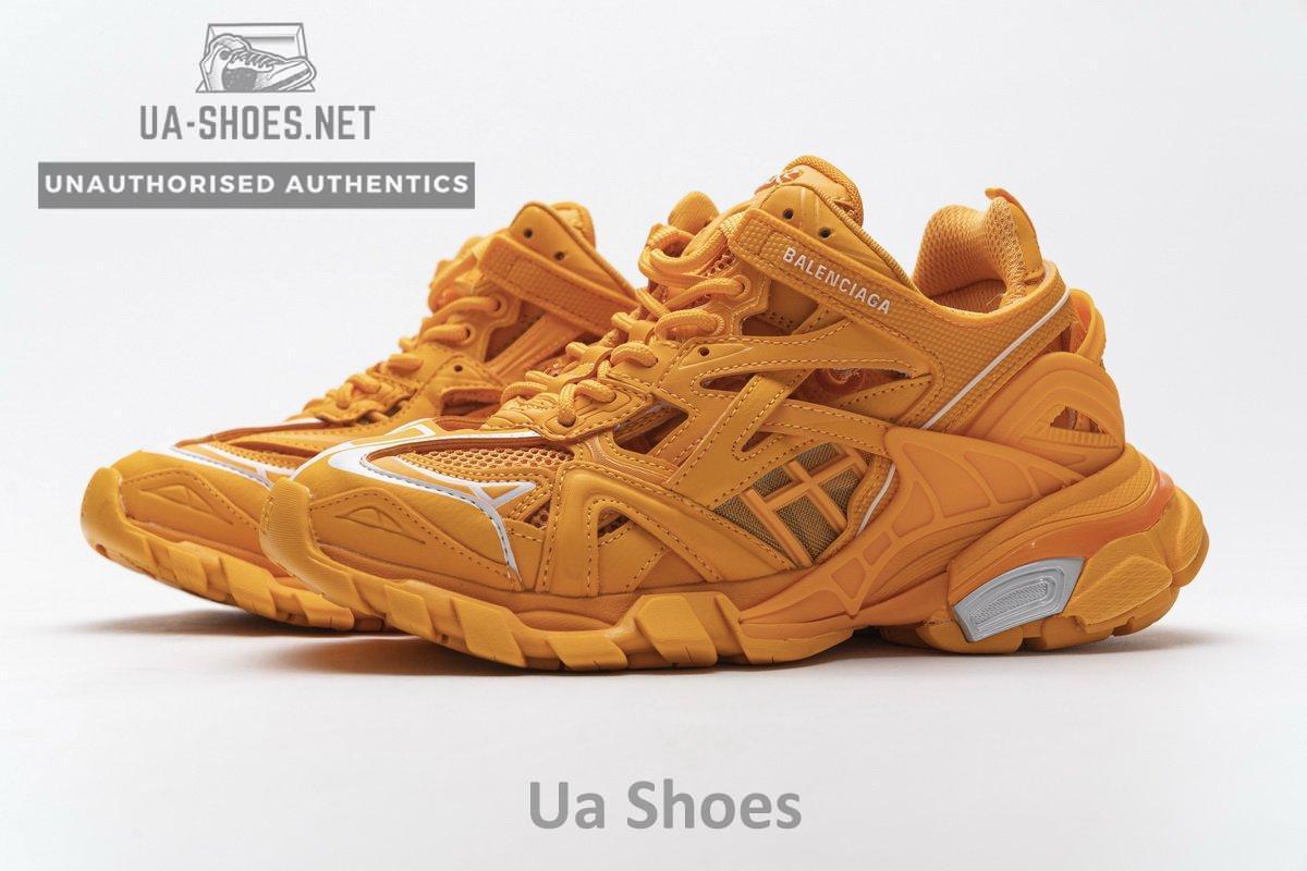 568615 W2GN5 5817 Blenciaga Track 2 Sneaker Orange - Image 6