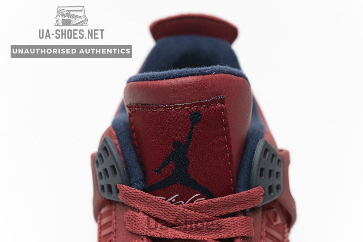 CI1184-617 Air Jordan 4 Retro FIBA Gym Red - Image 9