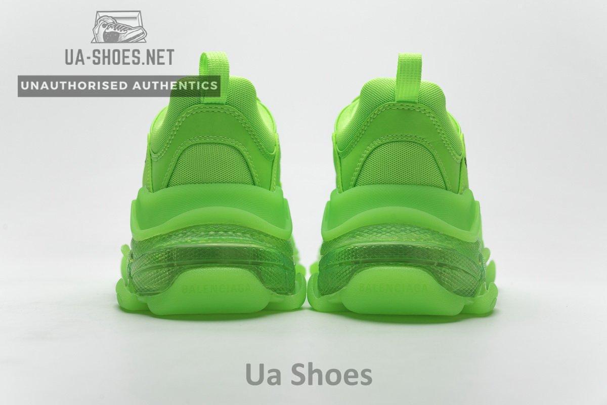 544351 W09O1 3802 Balenciaga Triple S Fluorescent Green - Image 7
