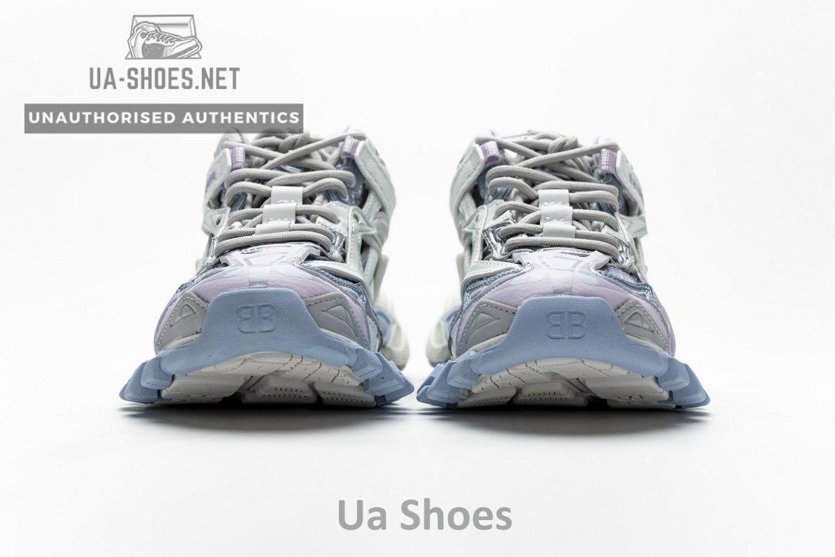 568615 W2GN3 9045 Blenciaga Track 2 Sneaker White Light Blue - Image 5