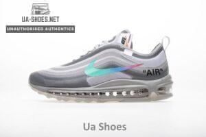 OFF WHITE X Nike Air Max 97 “Wolf Grey Menta” AJ4585-012