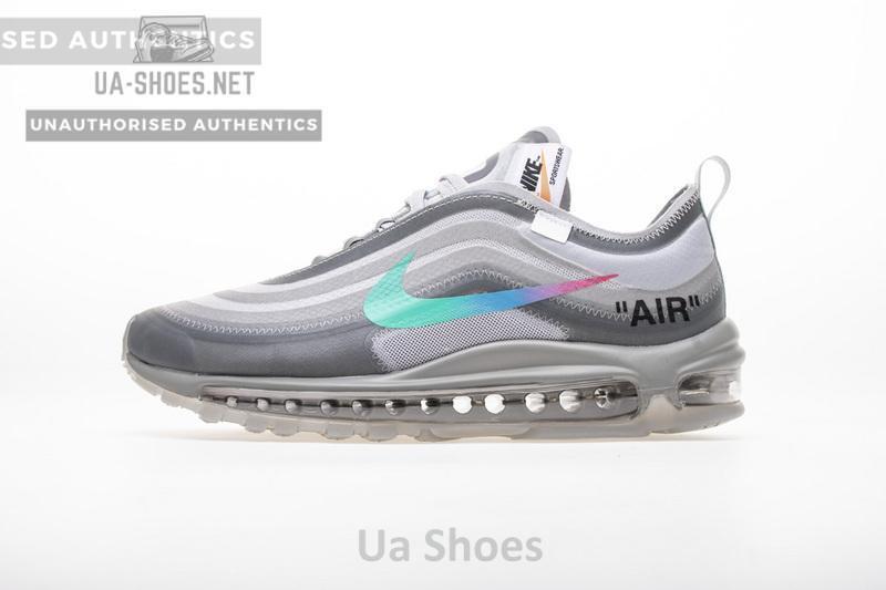 OFF WHITE X Nike Air Max 97 “Wolf Grey Menta” AJ4585-012