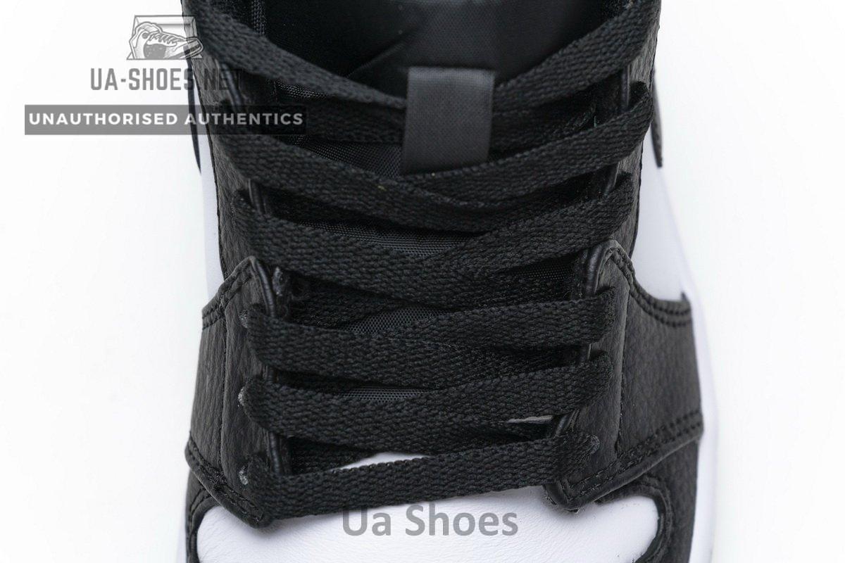 BQ6931-100 Air Jordan 1 Mid GS Black Toe - Image 8