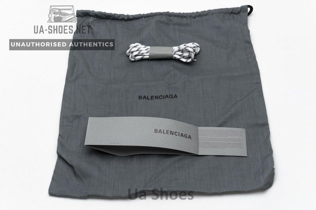 544351 W09E1 1331 Balenciaga Triple S White Green - Image 12