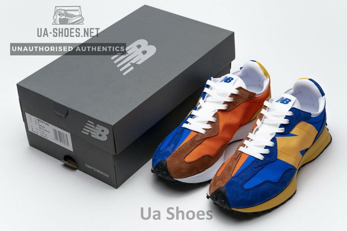 MS327LAA New Balance Blue Orange - Image 3