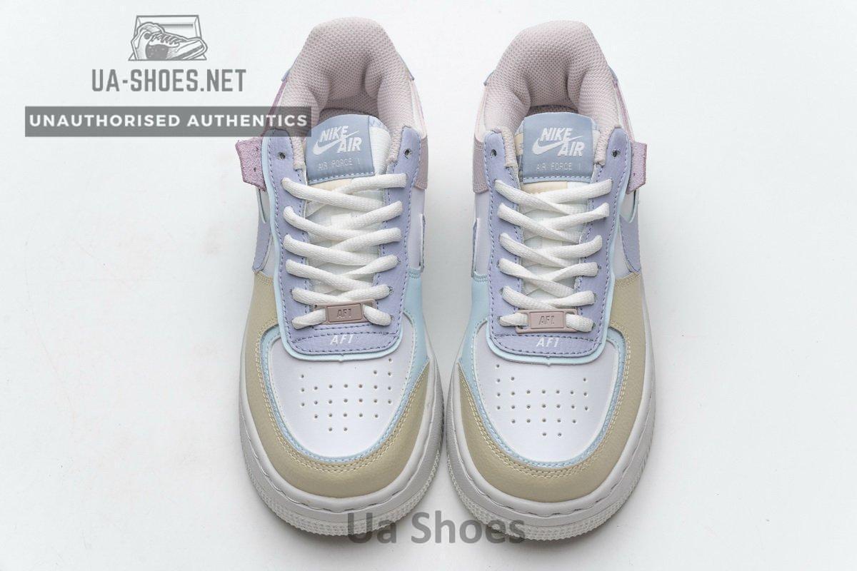 CI0919-106 Womens Air Force 1 Shadow White Ghost - Image 4