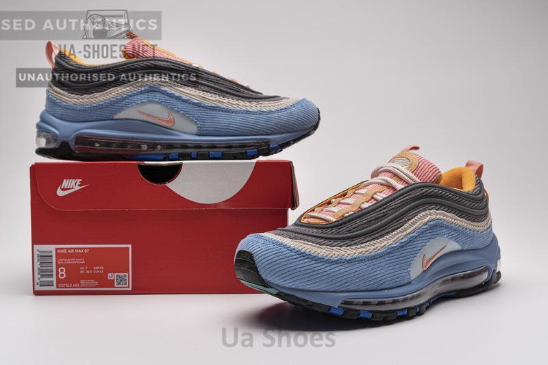CQ7512-462 Nike Air Max 97 “Corduroy Light Blue” - Image 9