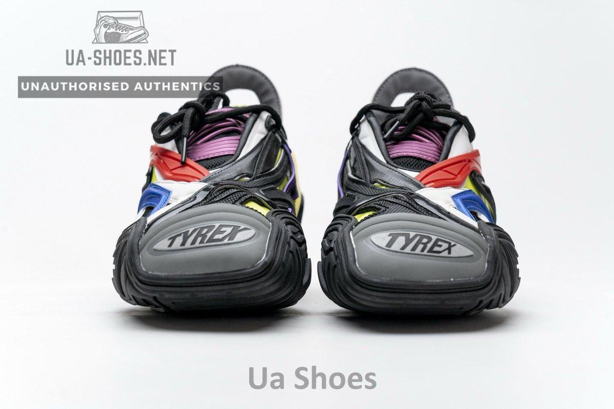 Balenciaga Tyrex 5.0 Sneaker Black Blue Red - Image 5