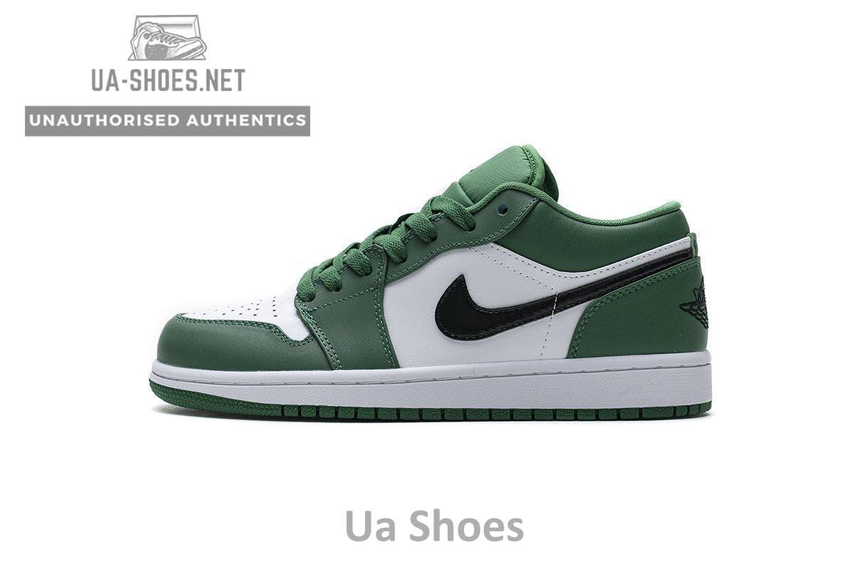 553558-301 Air Jordan 1 Low Pine Green