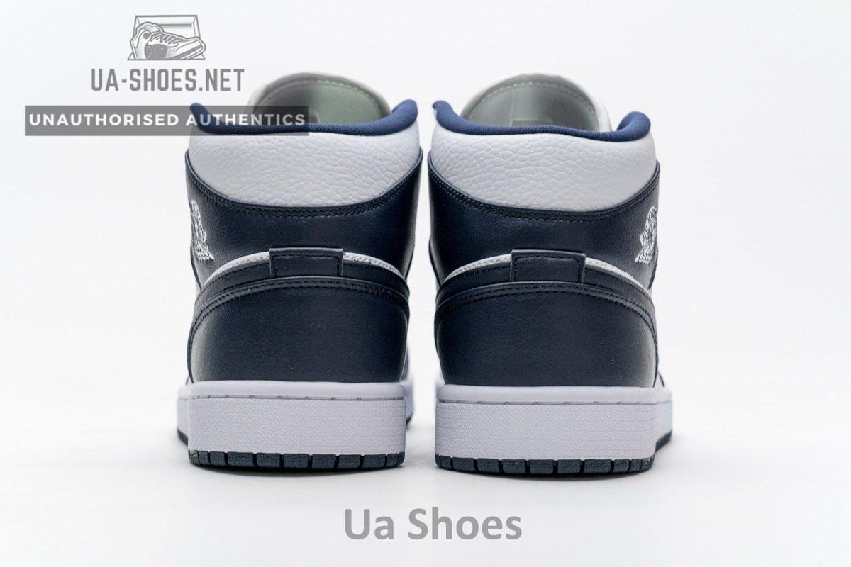 554724-174 Air Jordan 1 Mid Obsidian - Image 8