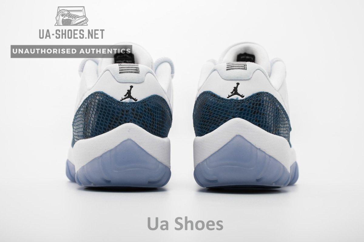 Air Jordan 11 Low “Navy Blue Snakeskin”CD6846-102 - Image 3