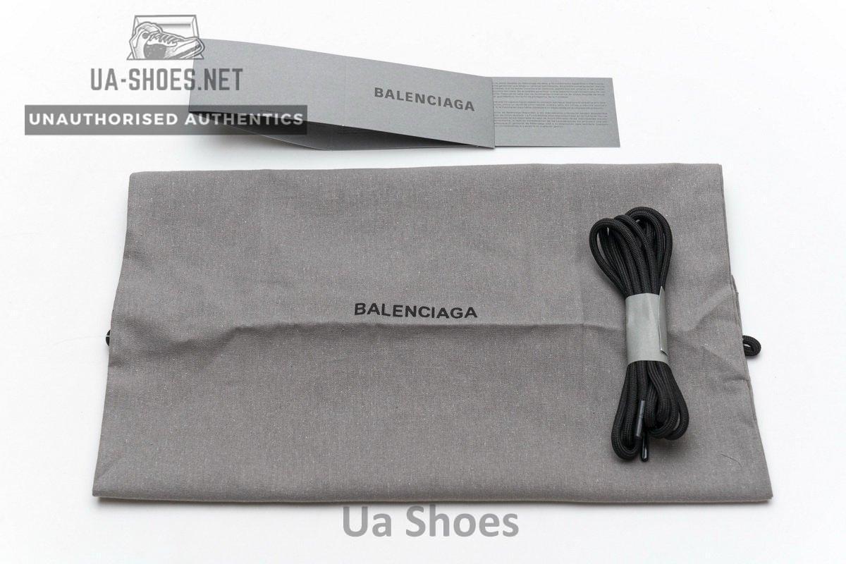 570391 W2GN1 2002 Blenciaga Track 2 Sneaker Dark Grey Orange - Image 11