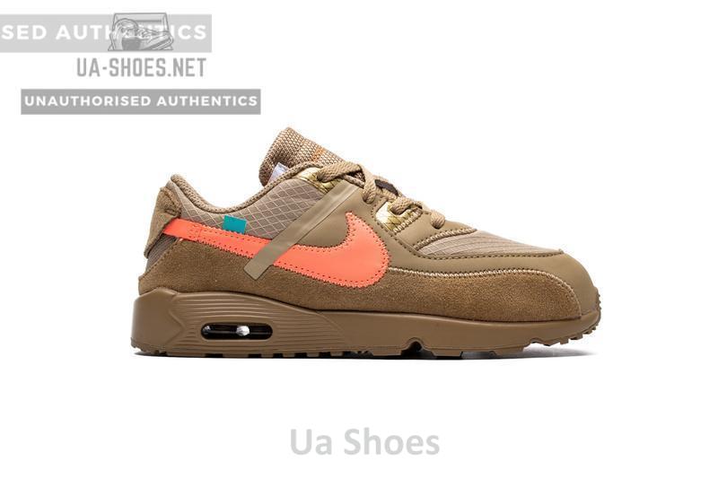 OFF-WHITE x Nike Air Max 90 BT“Desert Ore”BV0852-200 - Image 7