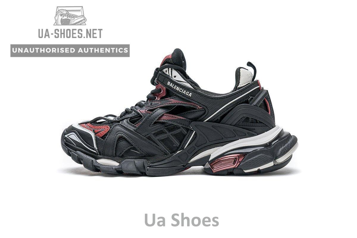 568615 W2GN3 6000 Blenciaga Track 2 Sneaker Burgundy