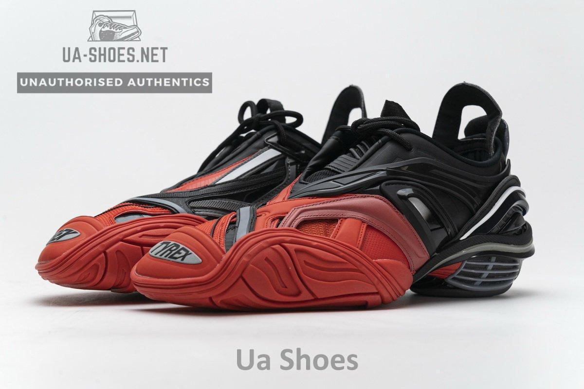 Balenciaga Tyrex 5.0 Sneaker Black Red - Image 6