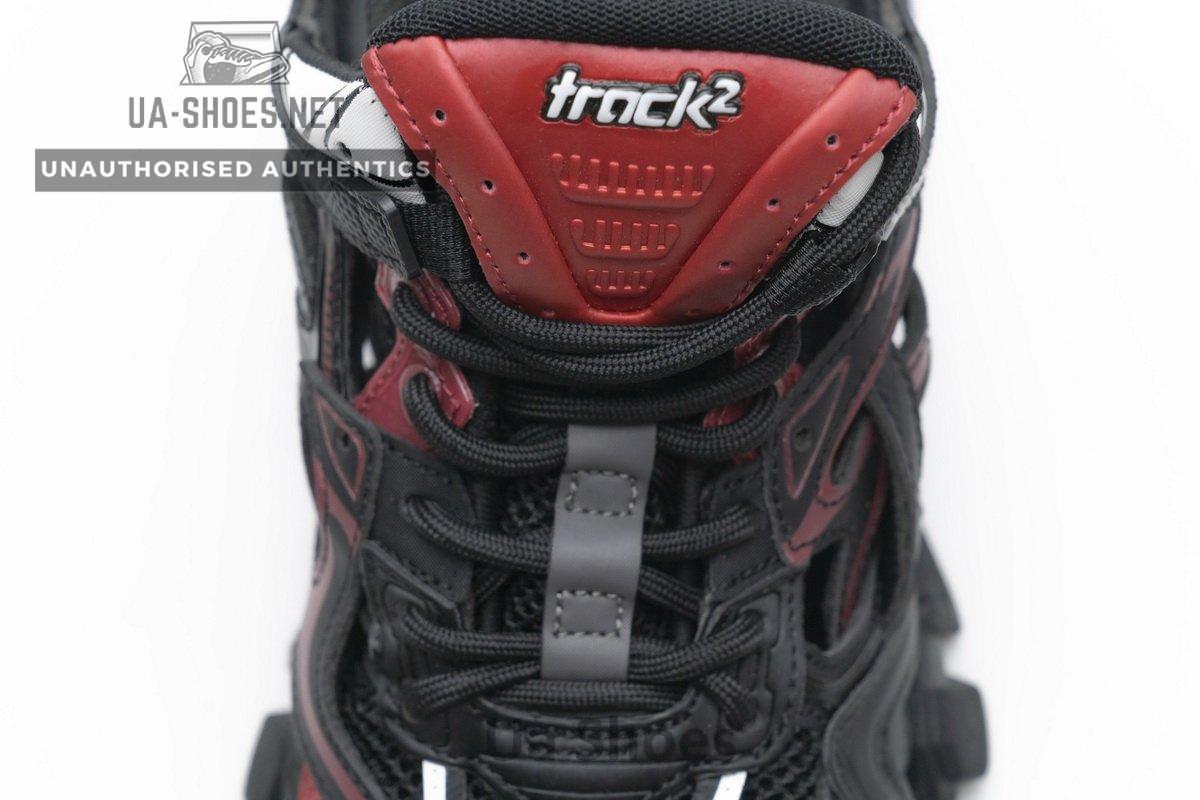 568615 W2GN3 6000 Blenciaga Track 2 Sneaker Burgundy - Image 8