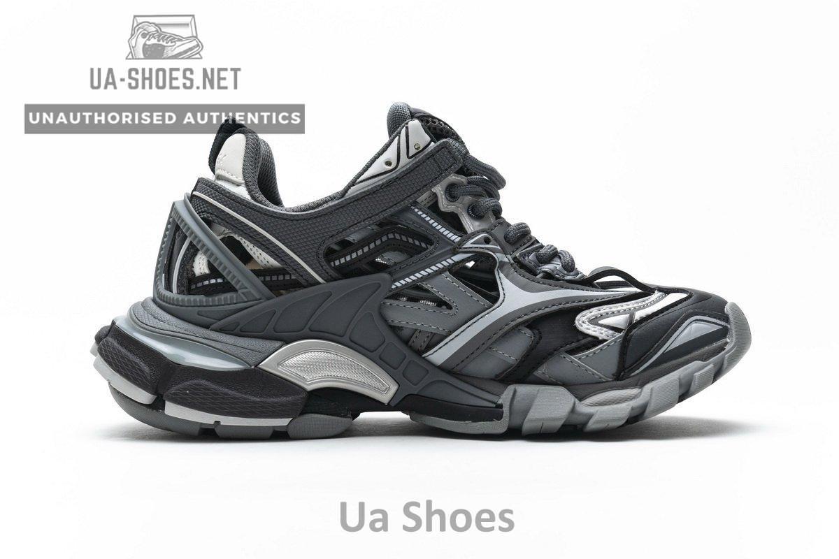 568615 W2GN3 1285 Blenciaga Track 2 Sneaker Charcoal - Image 9