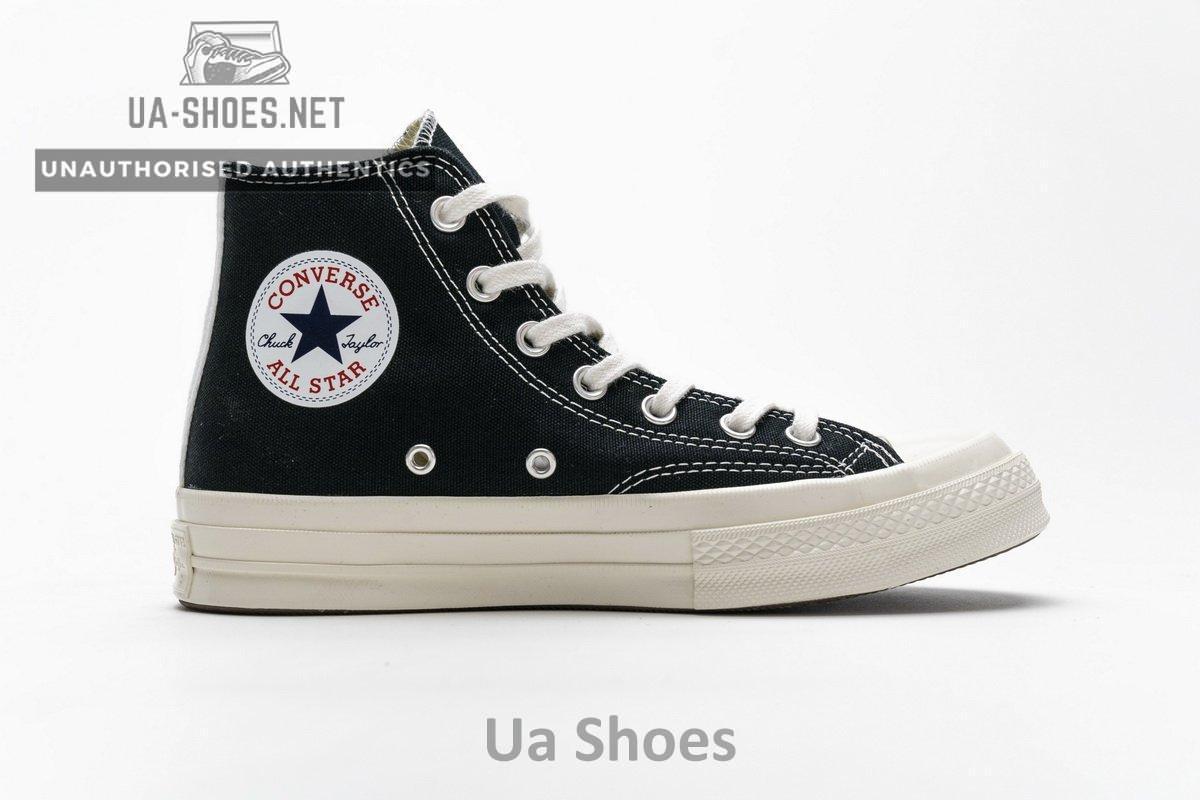 150204C CDG Play x Converse Chuck Taylor All Star 70 High Top - Image 8
