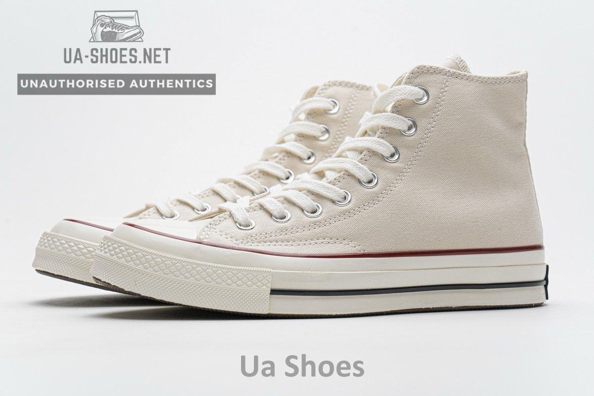 162053C Converse Chuck 70 HI Parchment Garnet Egret - Image 8