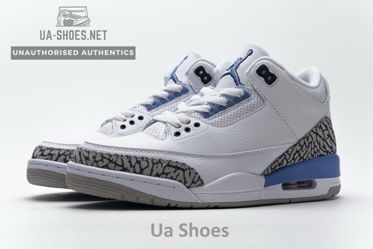 CT8532-104 Air Jordan 3 'UNC' - Image 6