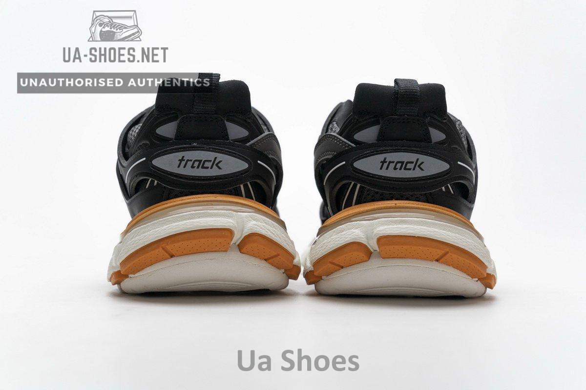 542436 W1GB7 2019 Balenciaga Tess S.Black White Orange - Image 7