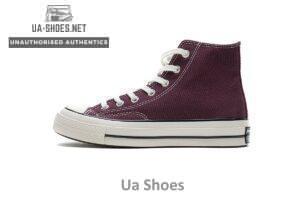 162051C Converse Chuck 70 HI Dark Burgundy Black Egret