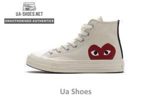 150205C CDG Play x Converse Chuck Taylor All Star 70 High Top